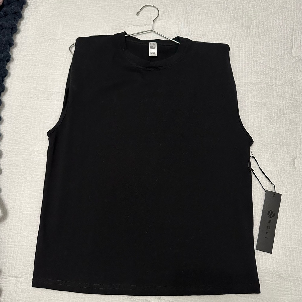 Noli Black Muscle Tee